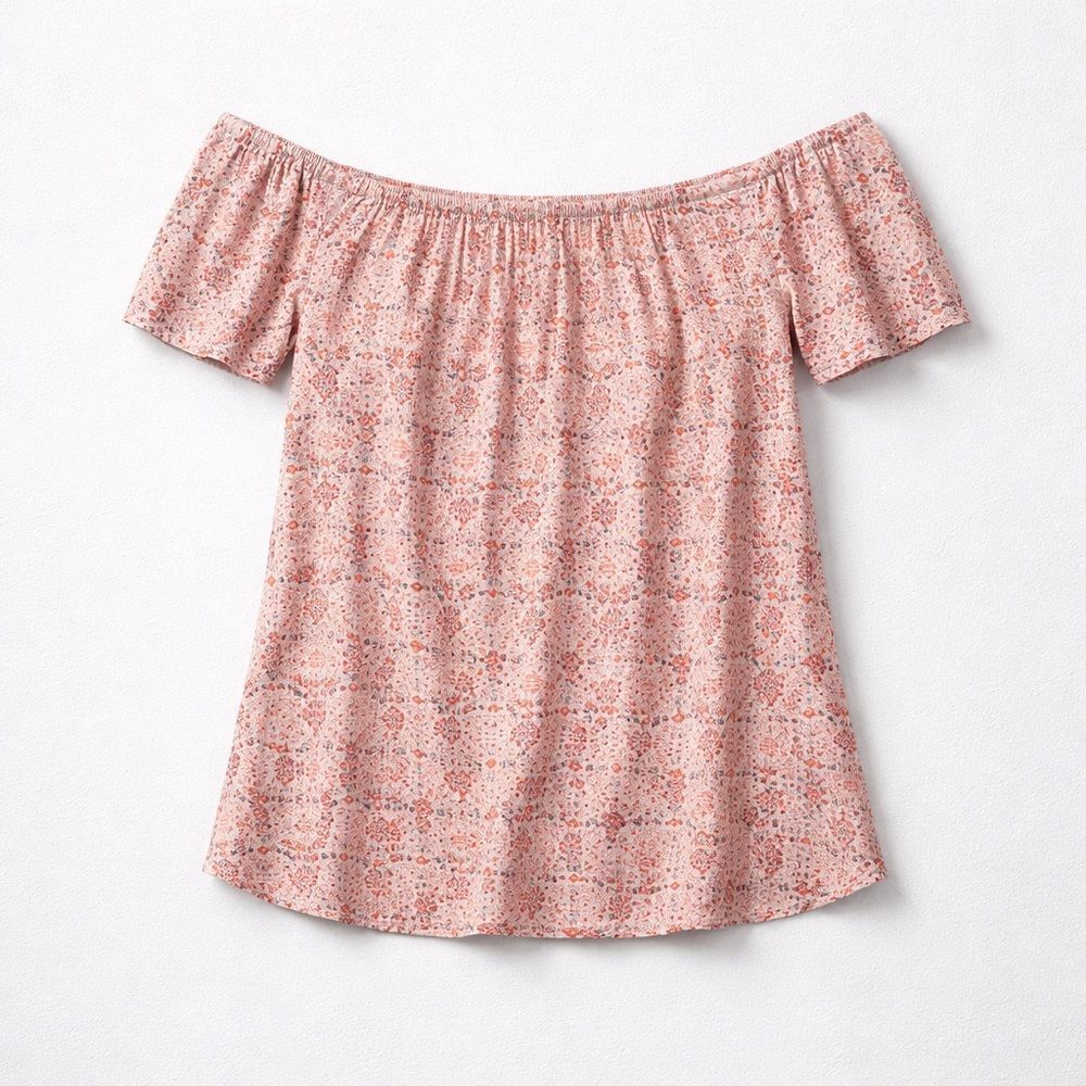 Soft Joie Morallis floral off the shoulder top
